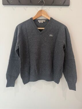 Peter Millar 100% Merino Wool Audi Felted Boiled Wool Sweater Fits S/M Unisex